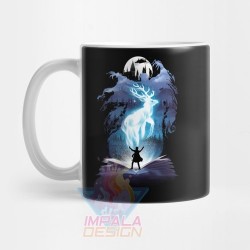 Taza Harry Potter Ciervo Expecto Patronus M2 Cerámica