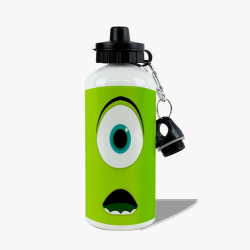 822479-MLA42643386190_072020,Botella Deportiva - Monster Inc (mike Wazowski)