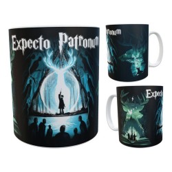 Taza Harry Potter Expecto Patronum Hogwarts J. K. Rowling