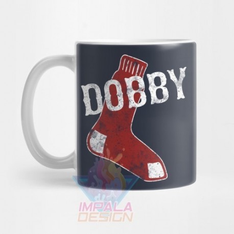 Taza Harry Potter Hogwarts Media Dobby Cerámica