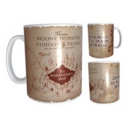 Taza Harry Potter Mapa Merodeador Howarts J. K. Rowling