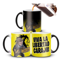 930217-MLA71154703305_082023,Taza Mágica Milei Viva La Libertad Avanza Dólar Presidente