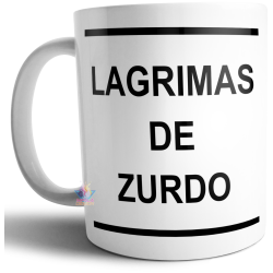 Taza De Cerámica Lagrimas De Zurdo Milei