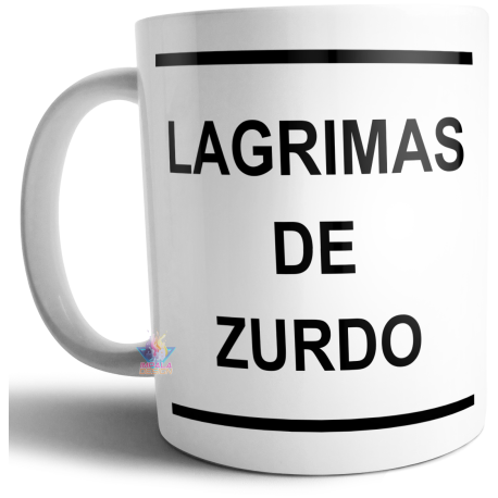 Taza De Cerámica Lagrimas De Zurdo Milei