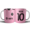 Taza De Cerámica Messi Inter Miami Cf Camiseta Mls Lionel