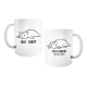 Taza Cerámica Gatitos Acostado Gato Moda Not Today (gatito)
