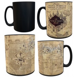 Taza Mágica Harry Potter Mapa Del Merodeador