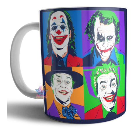 635288-MLA52133213259_102022,Taza Cerámica Guasones Batman Joker Actores Guason