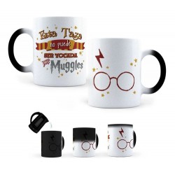 Taza Mágica Harry Potter No Puede Ser Tocada Por Muggles