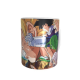 659487-MLA27151636520_042018,Taza Dragon Ball Batalla Cell Vs Goku