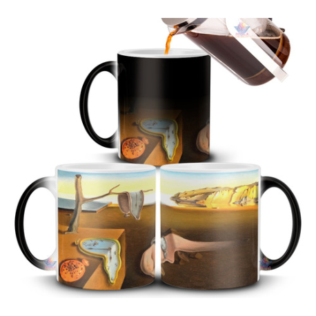 708472-MLA71864617705_092023,Taza Mágica La Persistencia De La Memoria - Salvador Dalí