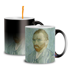 688523-MLA71849273322_092023,Taza Mágica Autorretrato 1889 Vincent Van Gogh Arte Cuadros