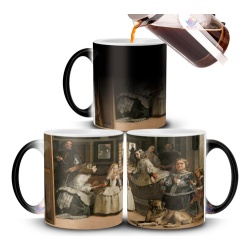 671243-MLA71849460960_092023,Taza Mágica Las Meninas Obra Diego Velázquez Felipe Iv Arte