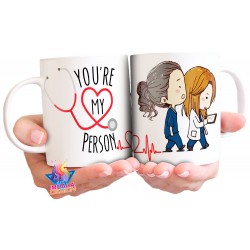 Taza Greys Anatomy You Are My Person Mod 05