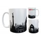 Combo 6 Tazas de Cerámica Ciudades New York London Italia Paris BsAs