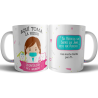 Taza Odontóloga Cerámica Profesiones Odontología Dientes