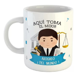 929448-MLA73544567371_122023,Abogado Taza Ceramica Profesiones Ley Doctor Regalo Ideal.