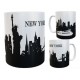 Combo 6 Tazas de Cerámica Ciudades New York London Italia Paris BsAs