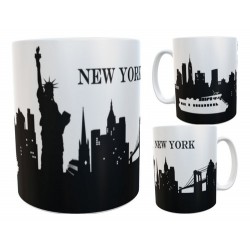 Combo 6 Tazas de Cerámica Ciudades New York London Italia Paris BsAs