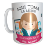 Taza Cerámica Relacionista Público Mujer Profesiones
