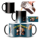Taza Magica Los 3 Chiflados Retro Larry Moe Curly Humor