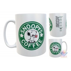 Taza Plástica Starbucks Snoopy Coffee Café Logo Irrompible