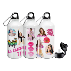 698786-MLA72676096822_112023,Botella Tini Stoessel Deportiva Triple T Cantante Botellita