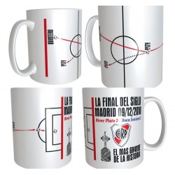 Taza Plástica River Plate Gol Pity Martinez Boca Final Libertadores