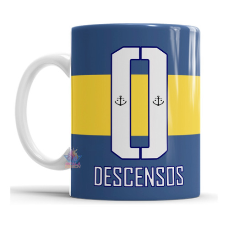 777334-MLA73900502526_012024,Taza De Cerámica Boca Juniors Cero 0 Descensos Libertadores