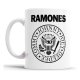 Taza Cerámica Ramones Logo Punk Rock Joey Ramone Johnny