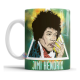 Taza Cerámica Jimi Hendrix Rock And Roll Experience Voodoo