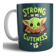 962726-MLA54084188582_022023,Taza Cerámica Baby Yoda The Mandalorian Jedi The Child Grogu