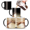 Taza Mágica La Creación De Adán Fresco De Miguel Ángel