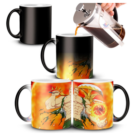 654926-MLA69265593715_052023,Taza Magica Escanor Seven Deadly Sins 7 Pecados Capitales