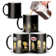 Taza Magica Homero Simpsons Días De La Semana Caras Cerámica