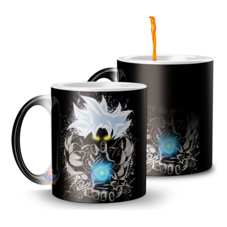 928788-MLA52167590380_102022,Taza Mágica De Dragon Ball Z De Cerámica - Goku