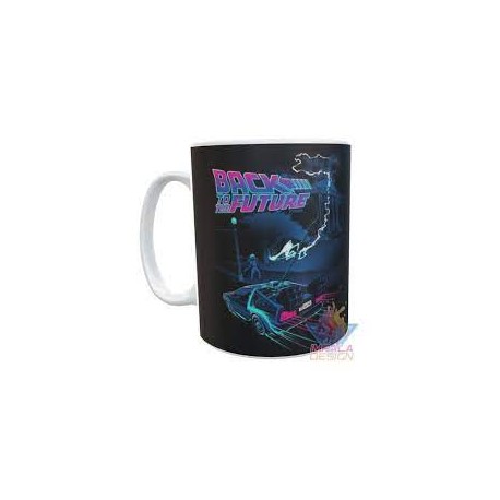 Taza Plástica Volver Al Futuro Delorean Rayo Irrompible