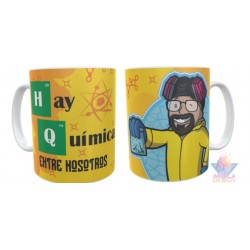 Taza Plástica Breaking Bad Hay Química Walter White Irrompible