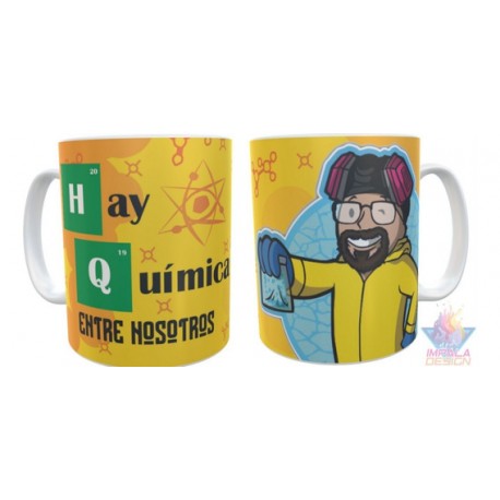 Taza Plástica Breaking Bad Hay Química Walter White Irrompible