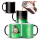 Taza Mágica - Billie Eilish - Verde Cerámica Termosensible