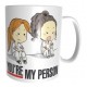 Taza Plástica Greys Anatomy You Are My Person Meredith Grey