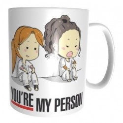 Taza Plástica Greys Anatomy You Are My Person Meredith Grey