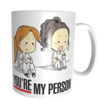 Taza Plástica Greys Anatomy You Are My Person Meredith Grey