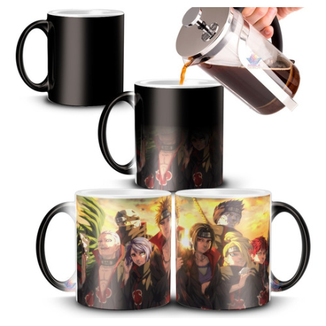 611972-MLA48335973585_112021,Taza Mágica Akatsuki Naruto Itachi Sasuke Obito Personajes