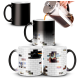 Taza Mágica Pink Floyd Tapas Discos De Rock The Wall