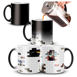 650824-MLA70268061603_072023,Taza Mágica Pink Floyd Tapas Discos De Rock The Wall 