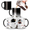 Taza Mágica Pink Floyd Tapas Discos De Rock The Wall