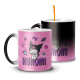 889362-MLA74695906835_022024,Taza Magica Kuromi My Melody Hello Kitty Personaje Punk M2