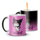 Taza Magica Kuromi My Melody Hello Kitty Personaje Punk M4
