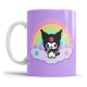 962175-MLA74679808895_022024,Taza Cerámica Kuromi My Melody Hello Kitty Personaje Punk M5